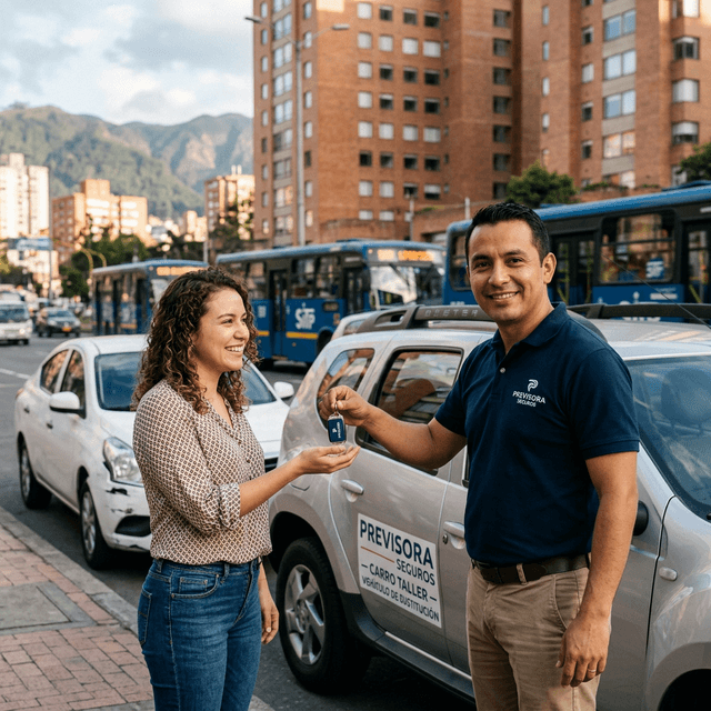 Entrega de carro taller