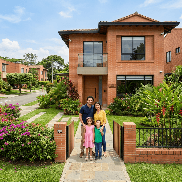 Casa moderna en Colombia