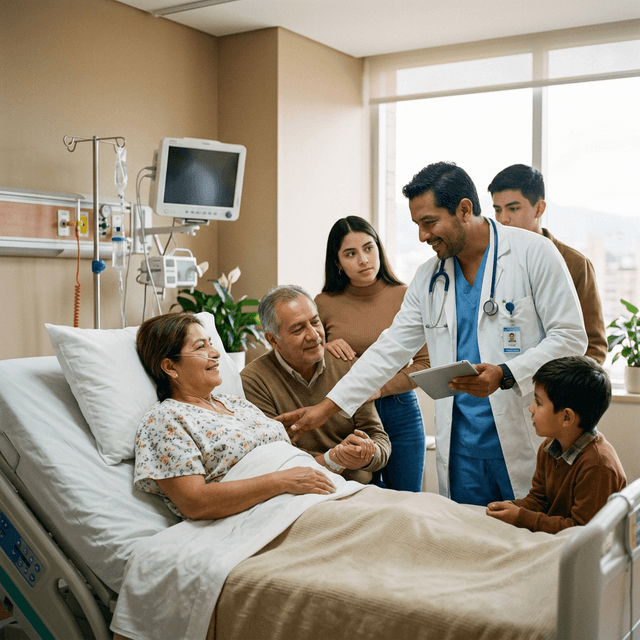 Atención hospitalaria en Colombia