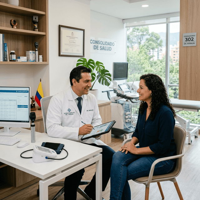 Consulta médica especializada