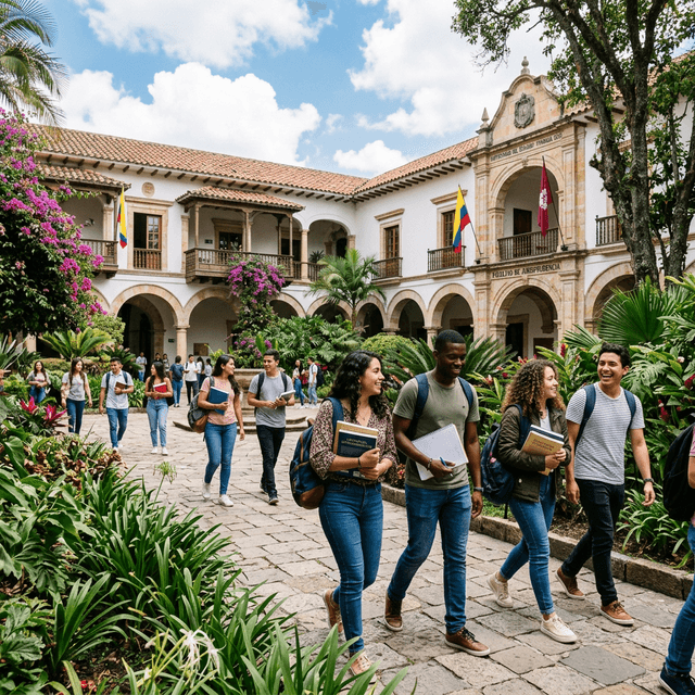 Campus universitario colombiano