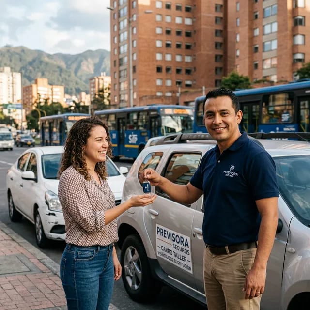 Entrega de carro taller