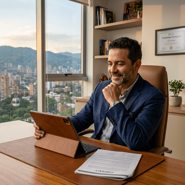 Propietario tranquilo